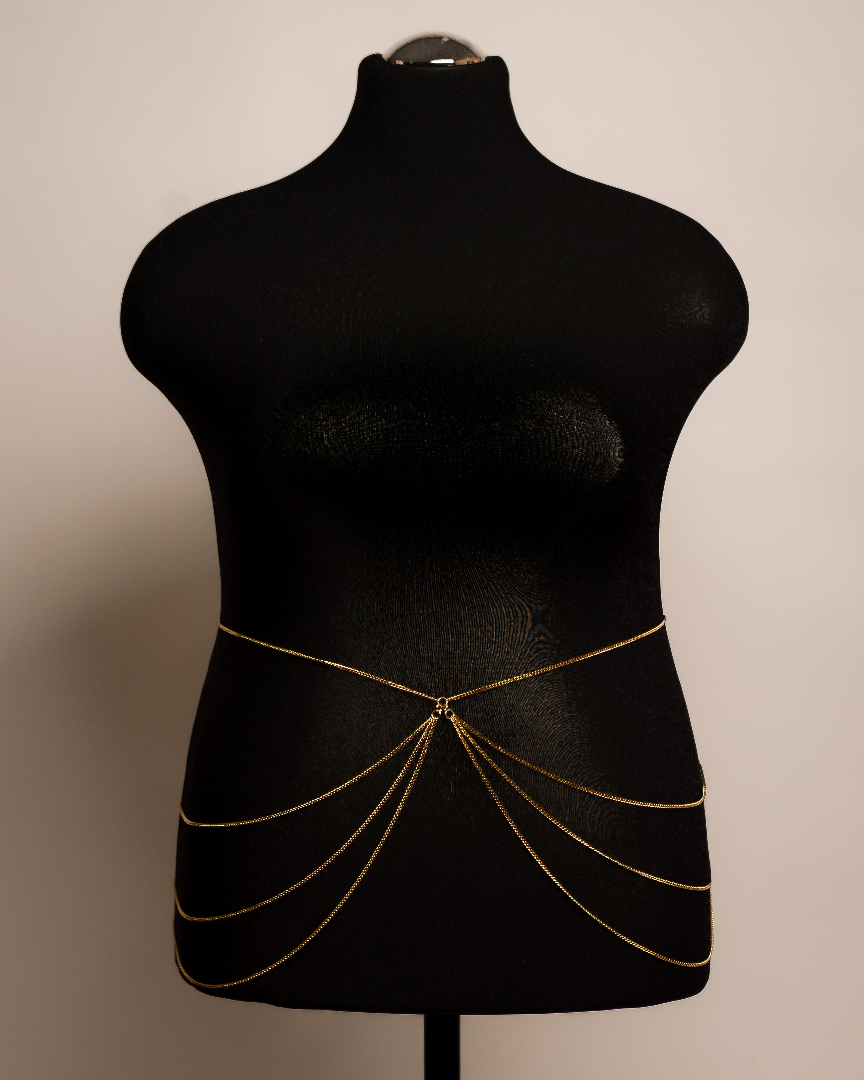 Aura Belt stainless steel body chain handgemaakt op maat