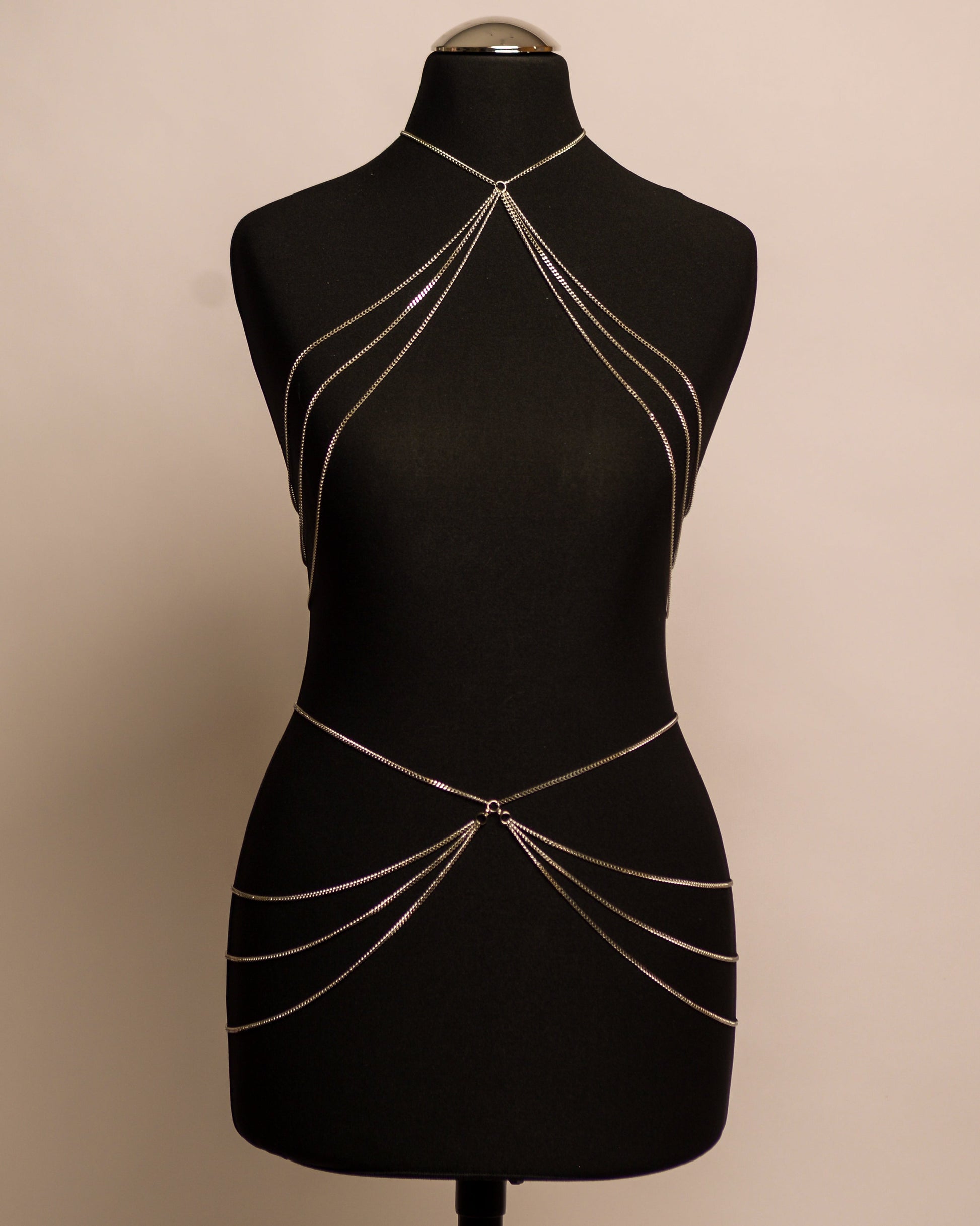 Aura Belt stainless steel body chain handgemaakt op maat