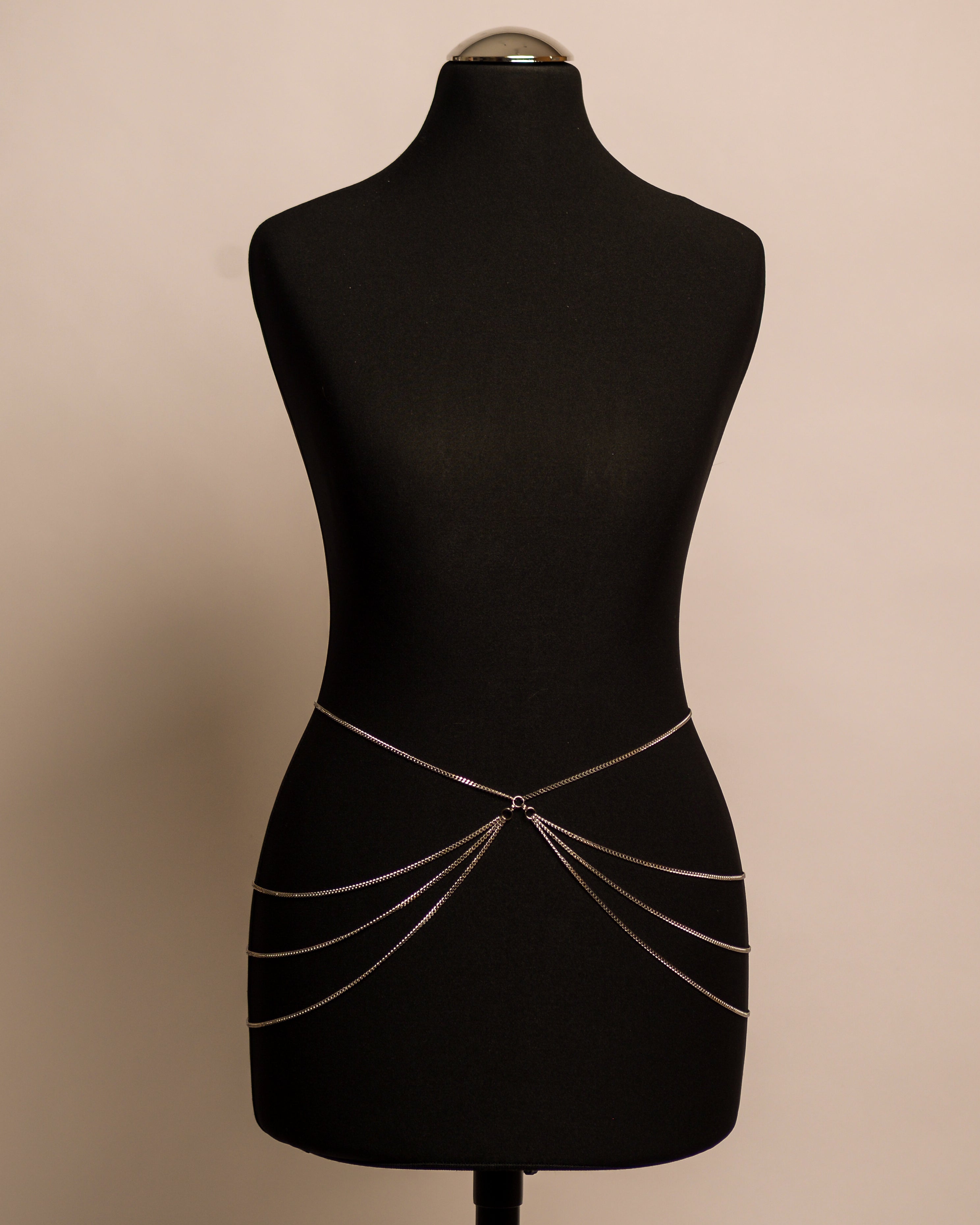 Aura Belt stainless steel body chain handgemaakt op maat