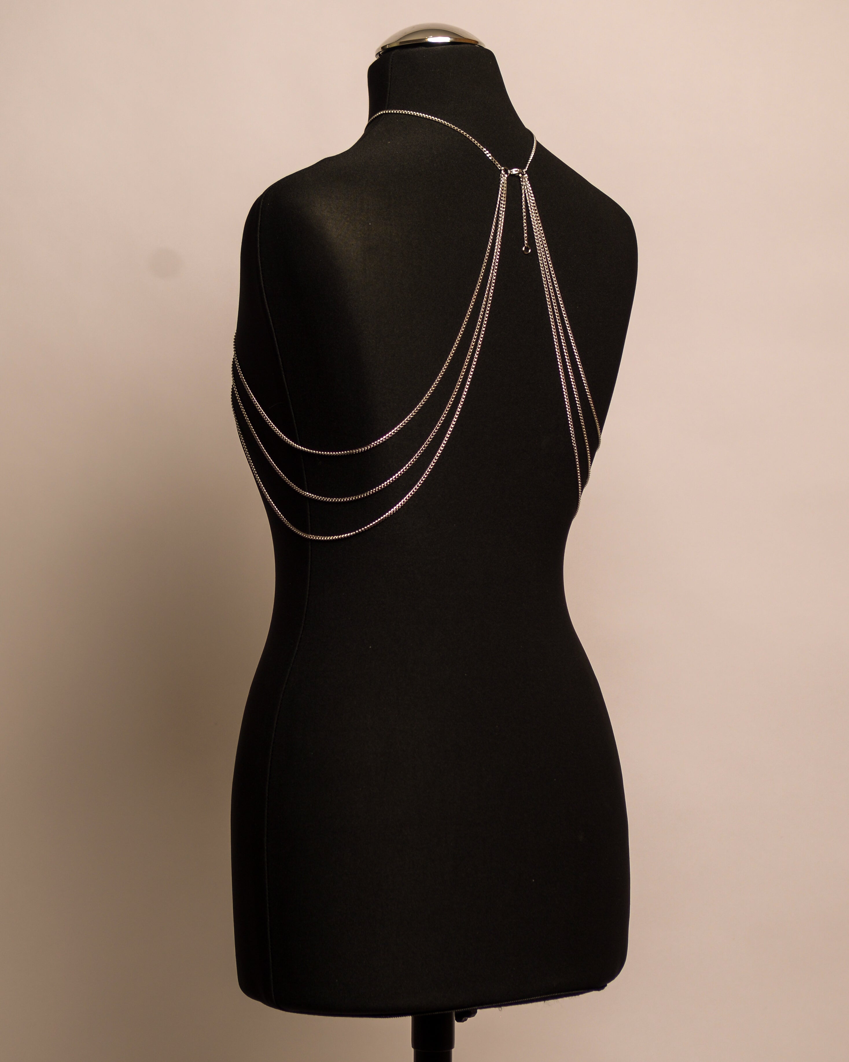 Aura Top stainless steel body chain handgemaakt op maat