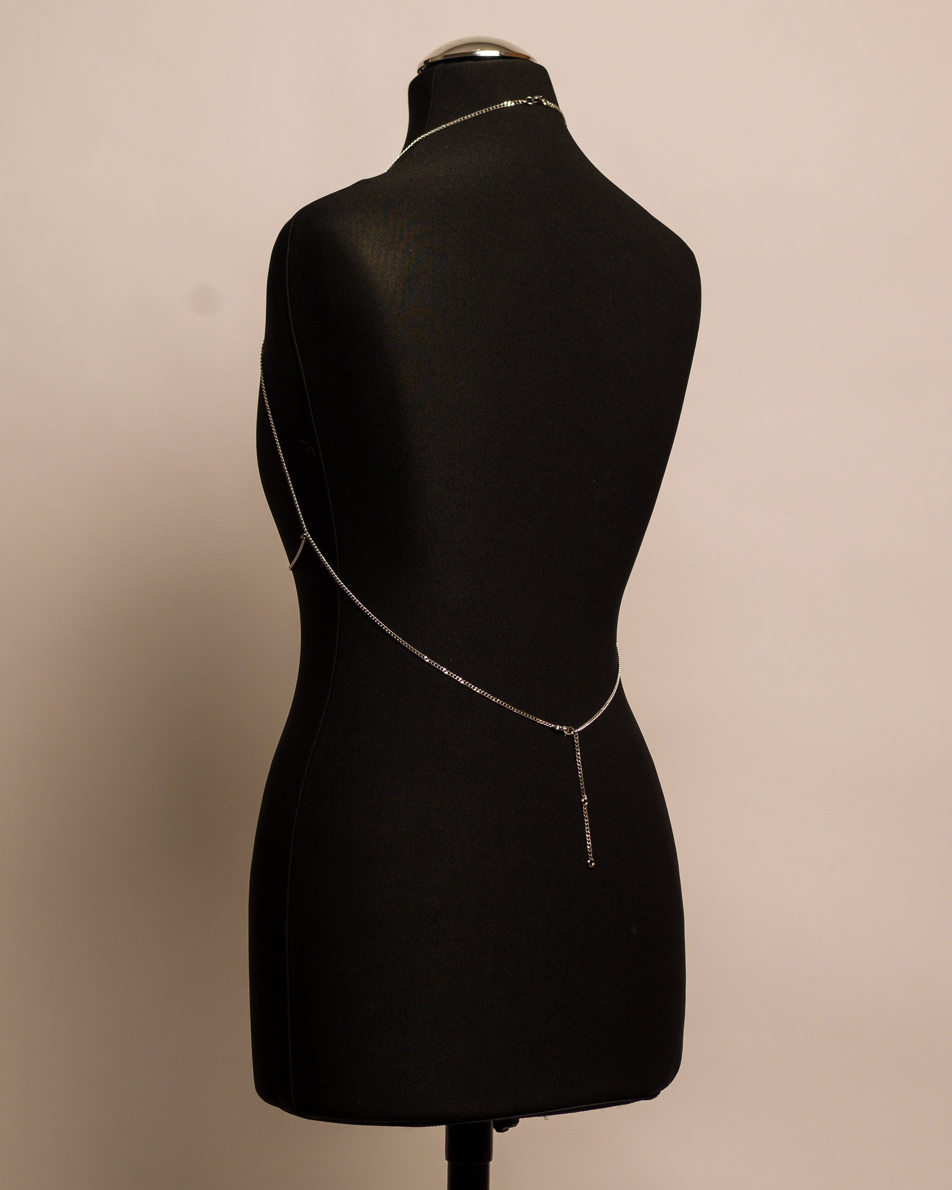 Halo Top stainless steel body chain handgemaakt op maat