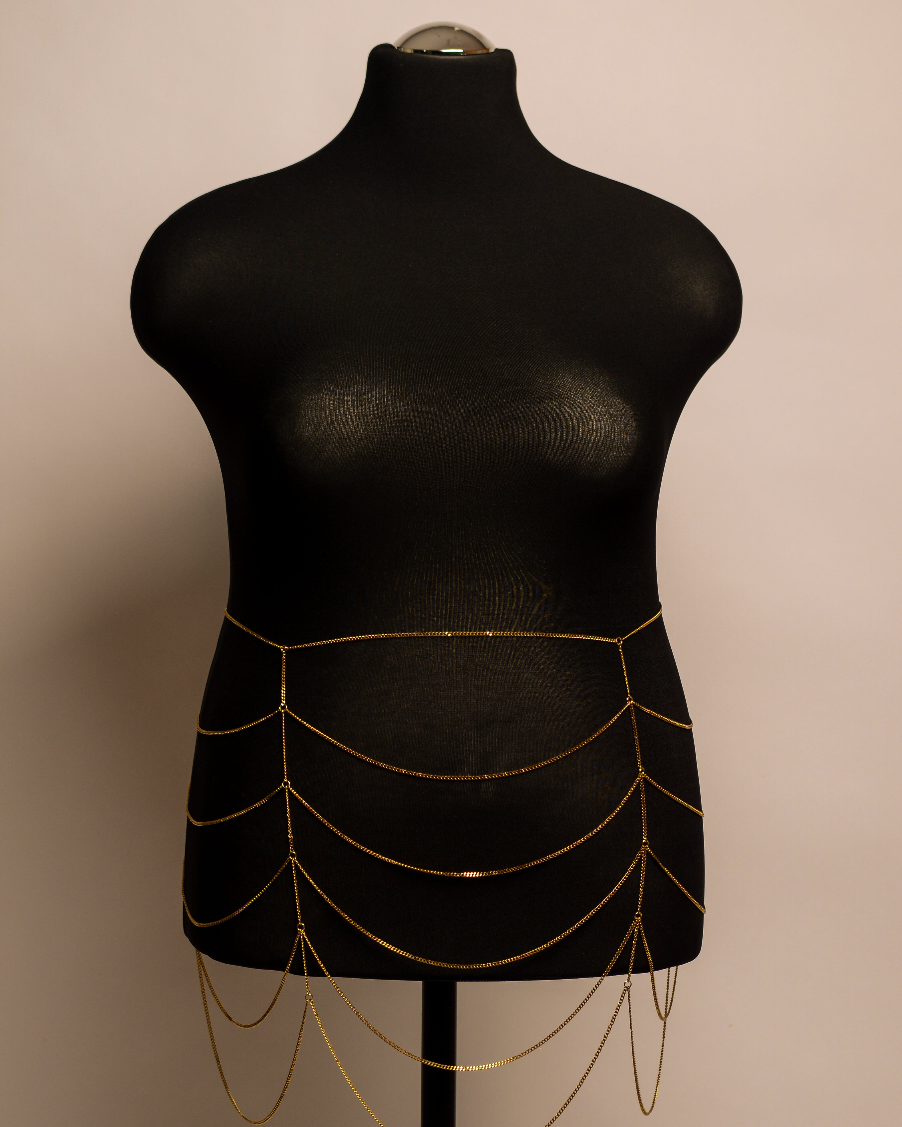 Horizon Belt stainless steel body chain handgemaakt op maat