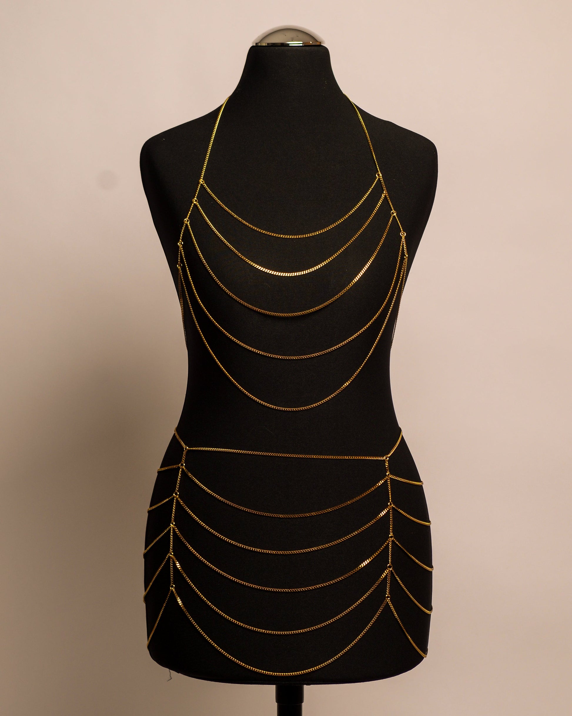 Horizon Belt stainless steel body chain handgemaakt op maat