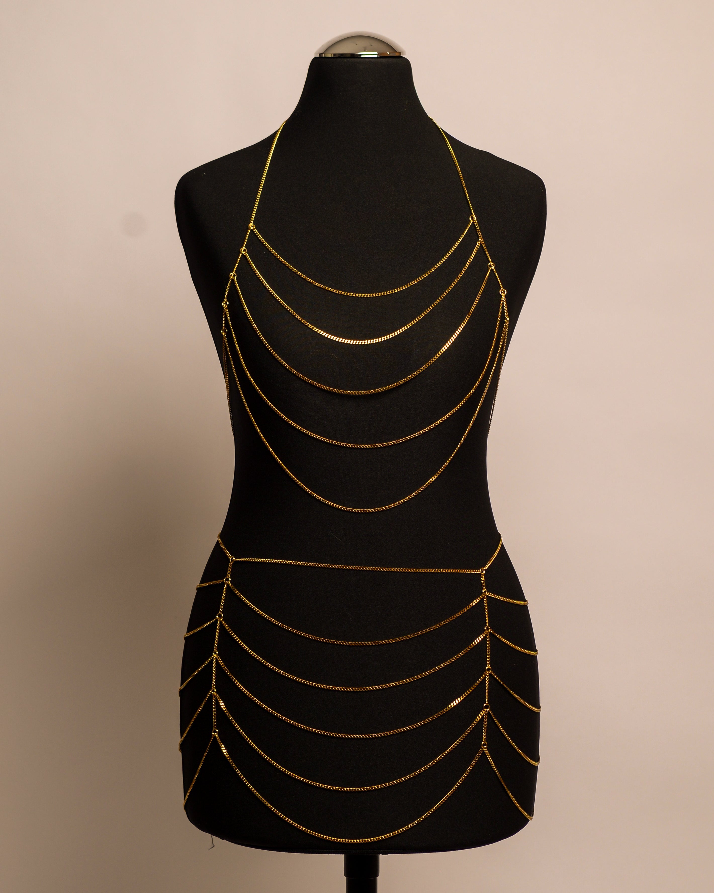 Horizon Belt stainless steel body chain handgemaakt op maat