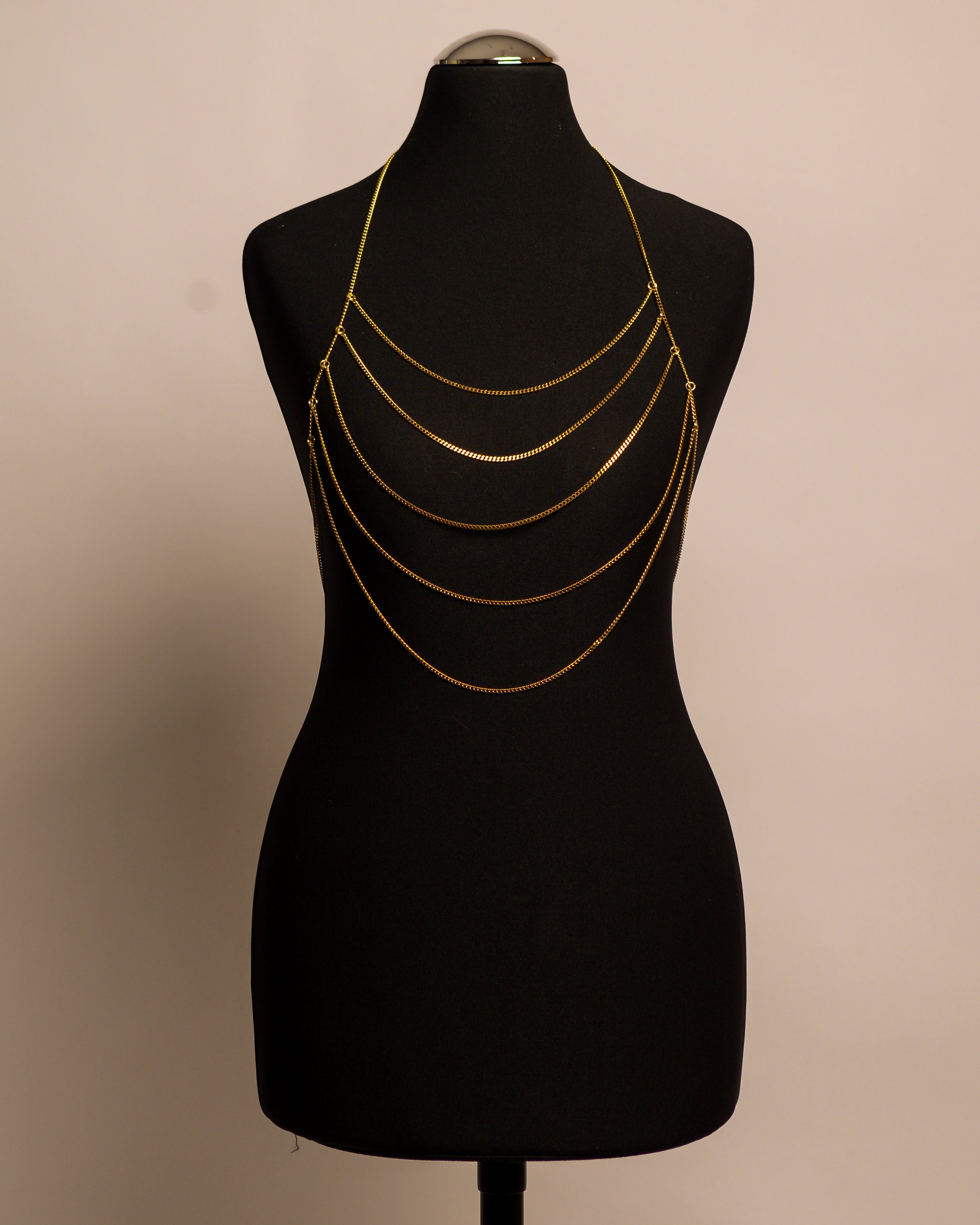 Horizon Top stainless steel body chain handgemaakt op maat