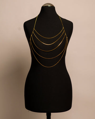 Horizon Top stainless steel body chain handgemaakt op maat