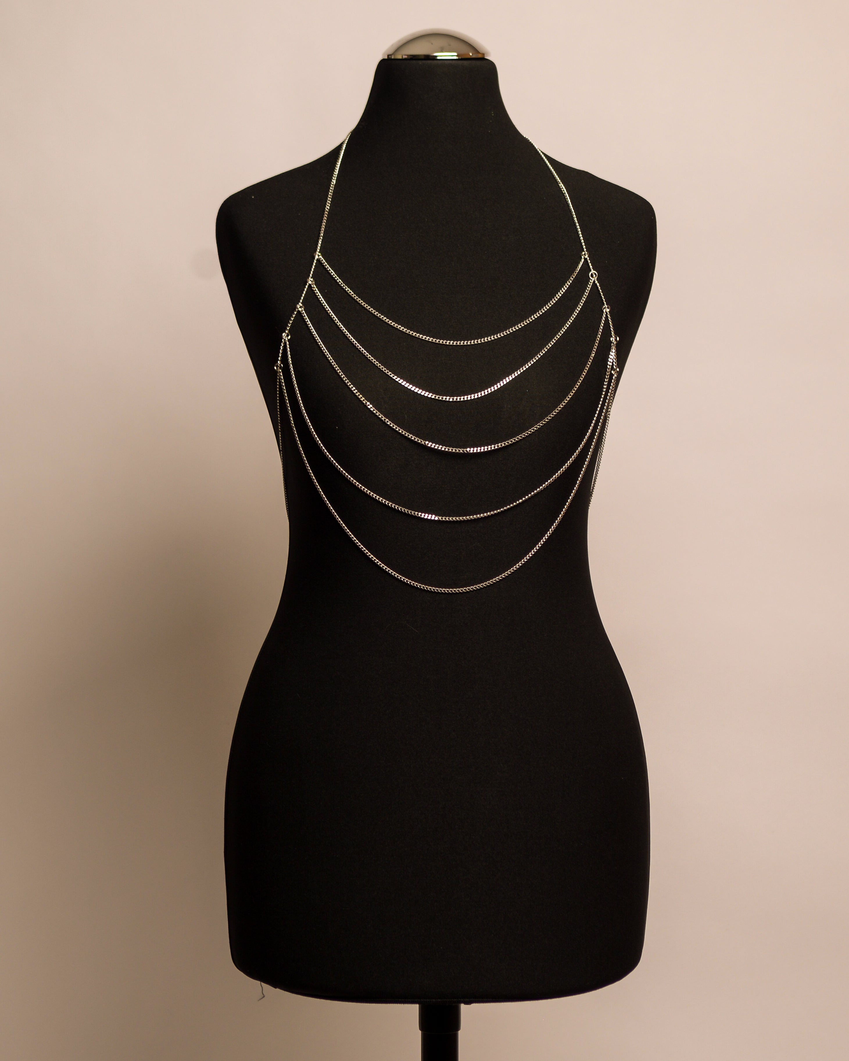 Horizon Top stainless steel body chain handgemaakt op maat
