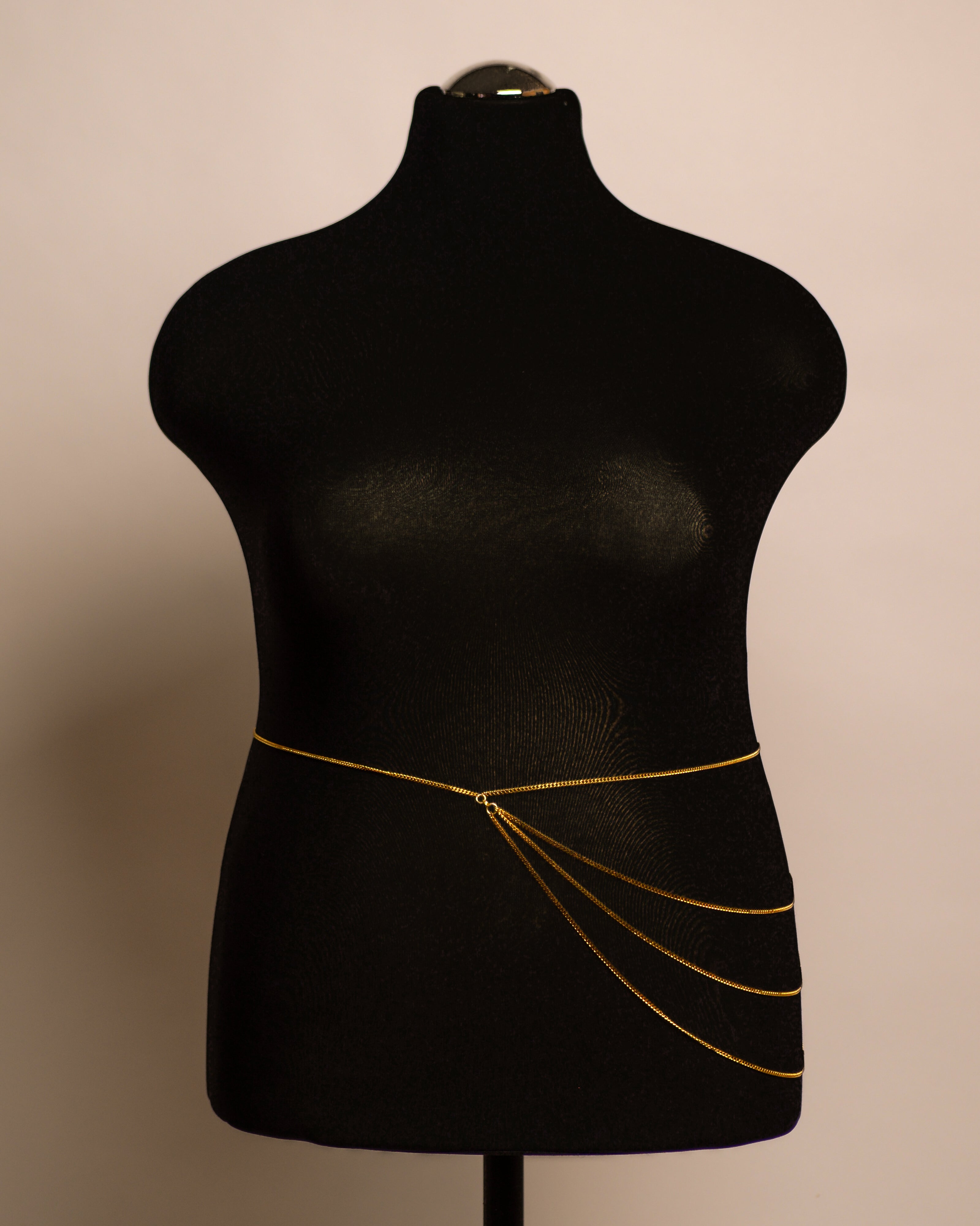 Ivy Belt stainless steel body chain handgemaakt op maat