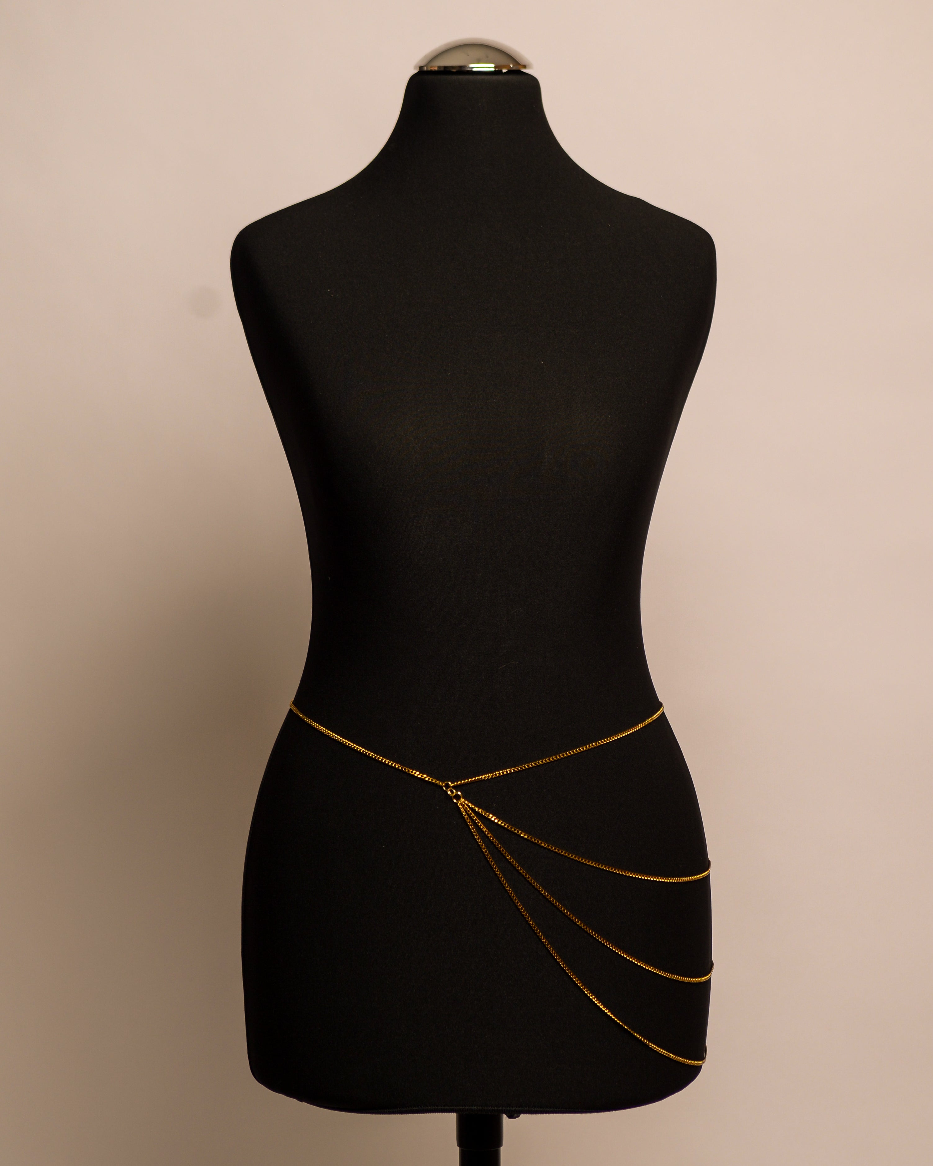 Ivy Belt stainless steel body chain handgemaakt op maat