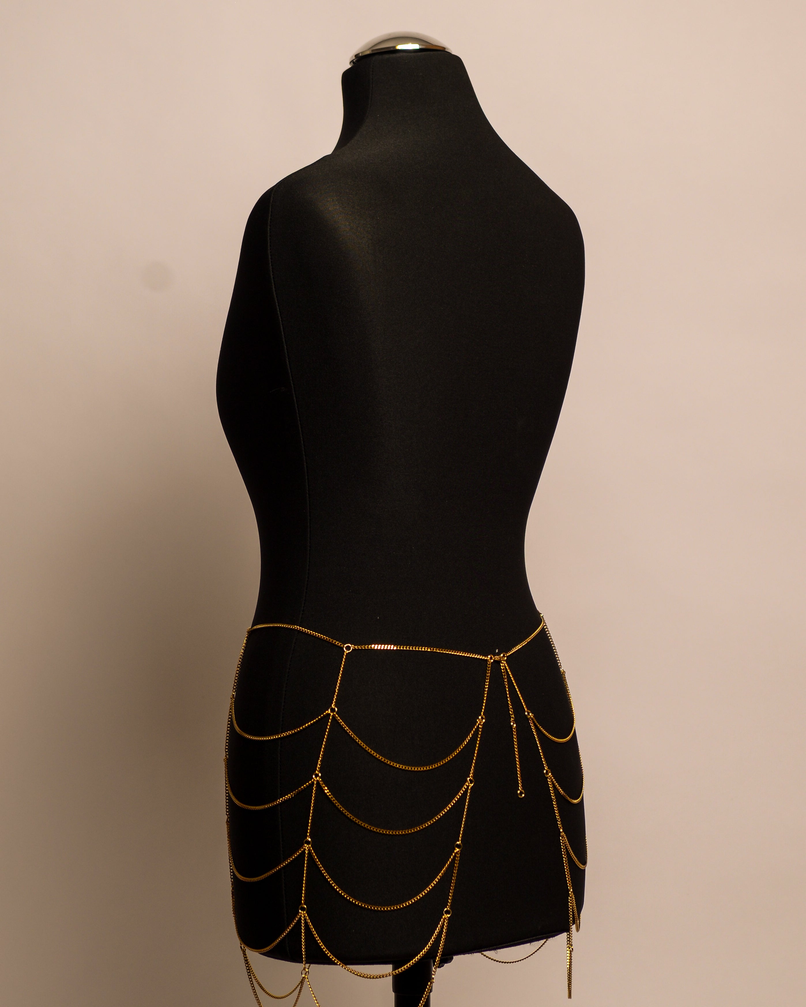 Mira Belt stainless steel body chain handgemaakt op maat