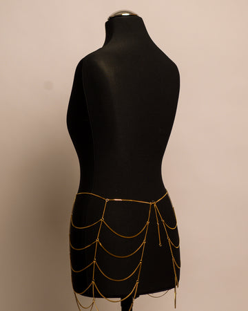 Mira Belt stainless steel body chain handgemaakt op maat