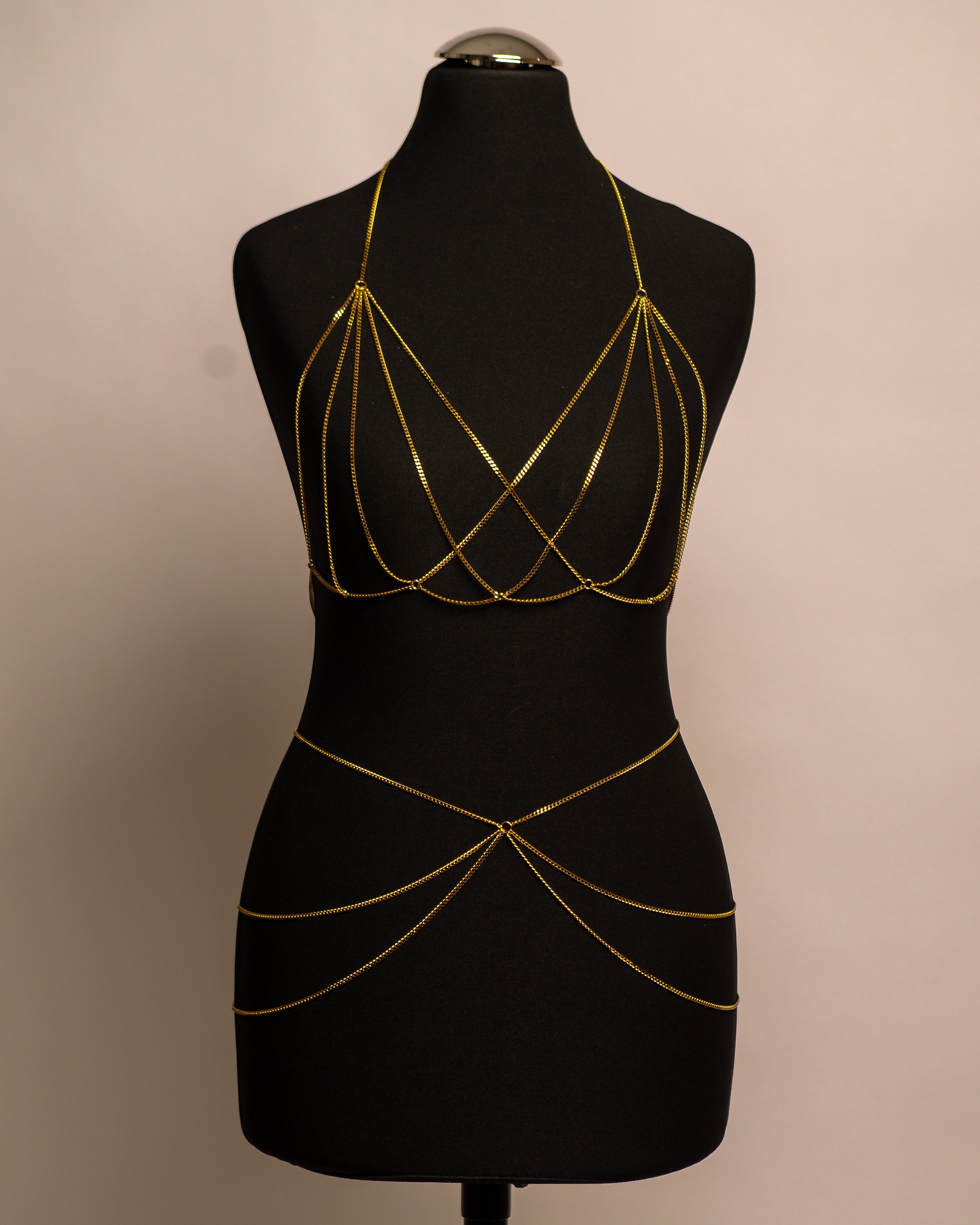 Ocean Belt stainless steel body chain handgemaakt op maat