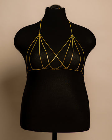 Ocean Top stainless steel body chain handgemaakt op maat