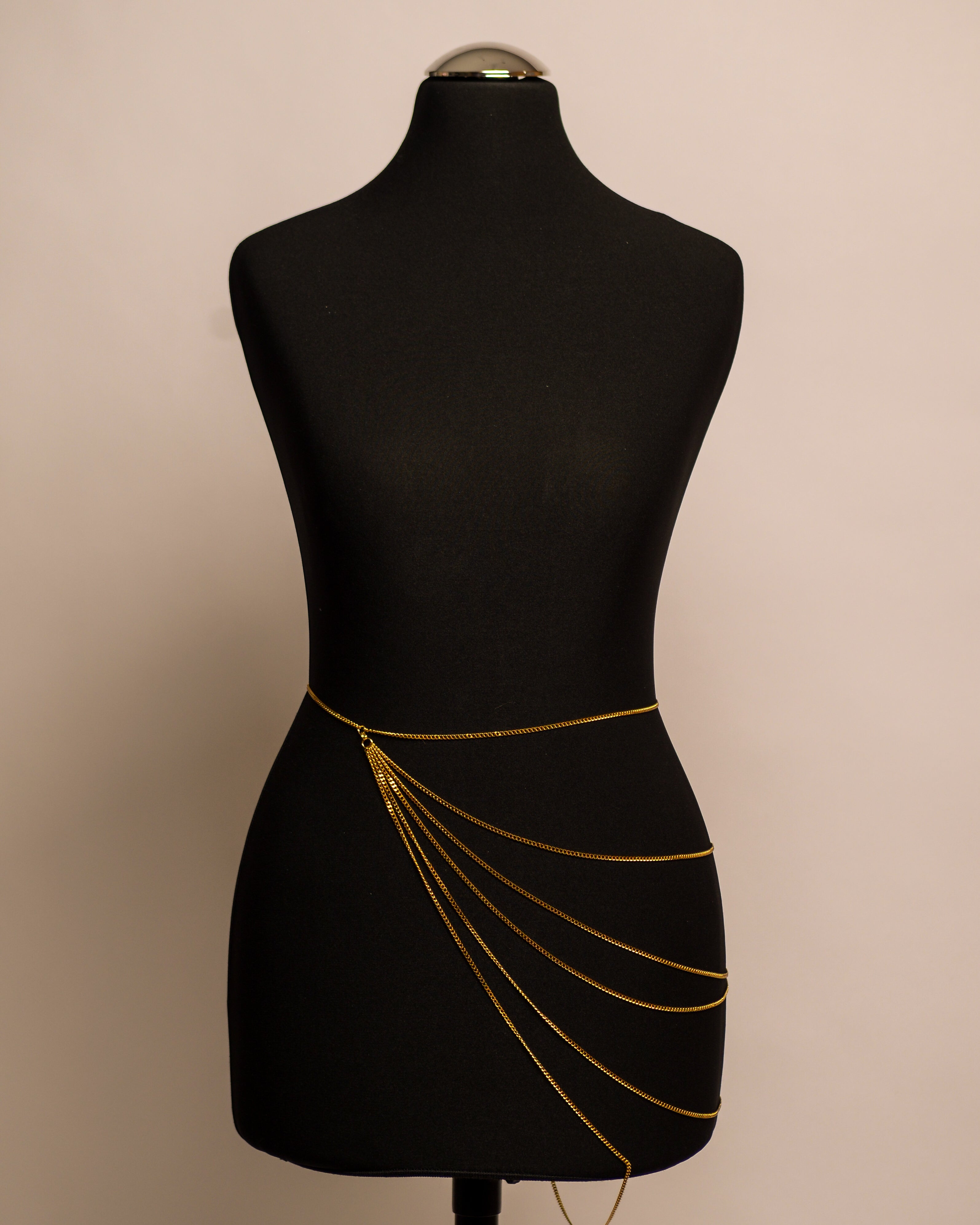 Siren Belt stainless steel body chain handgemaakt op maat