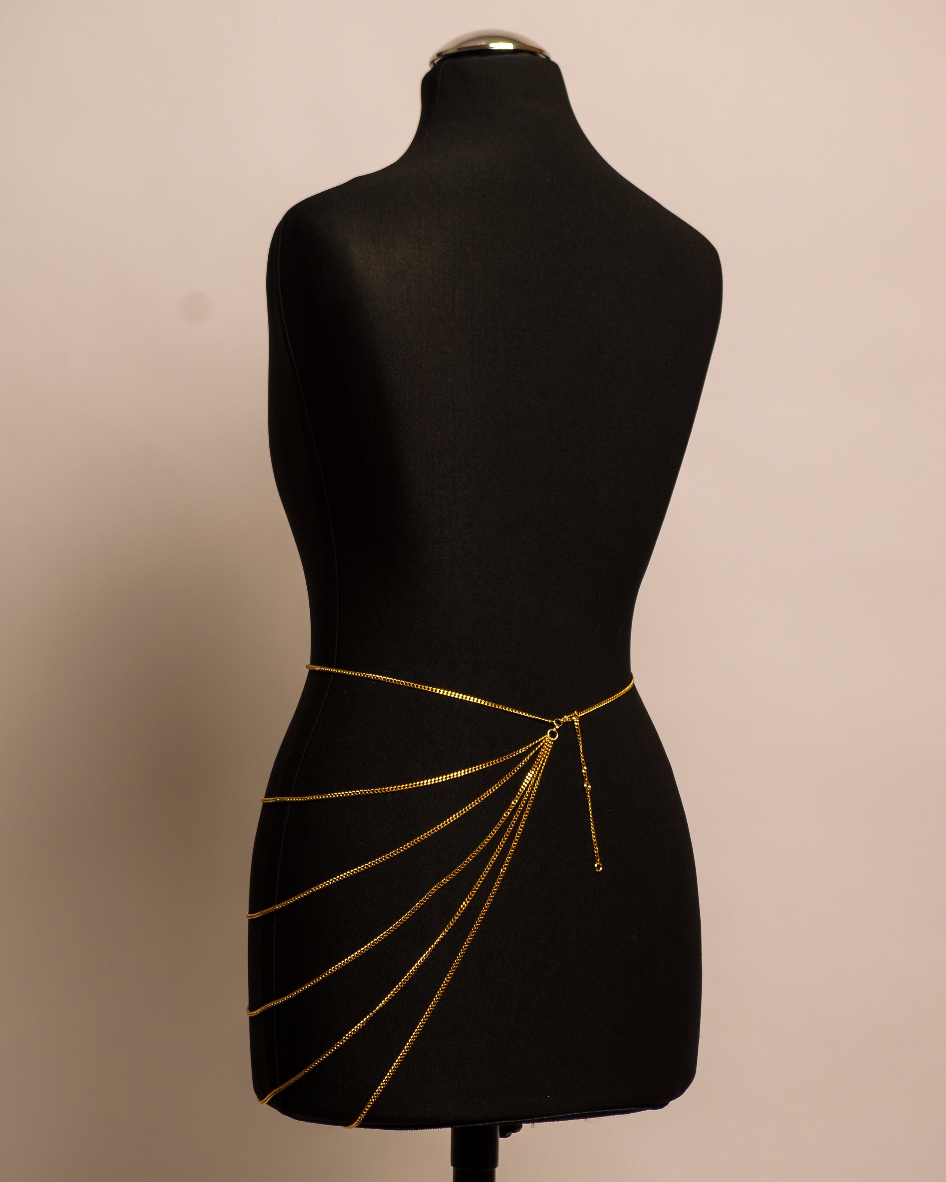 Siren Belt stainless steel body chain handgemaakt op maat
