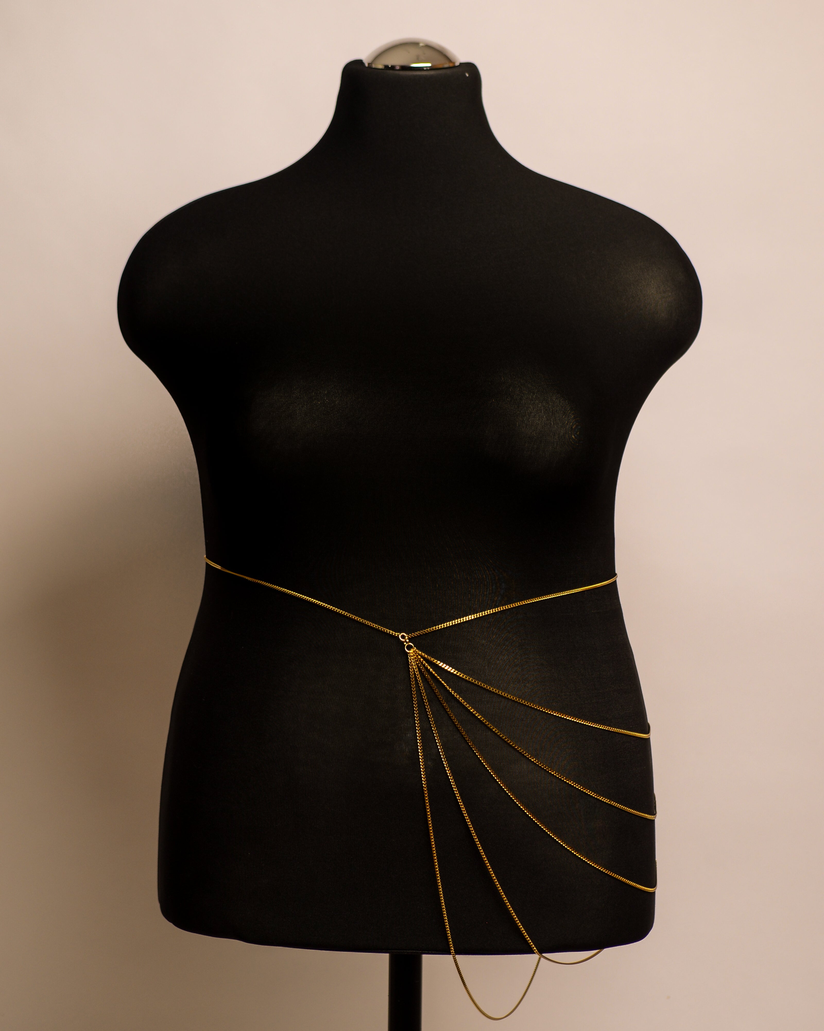 Siren Belt stainless steel body chain handgemaakt op maat